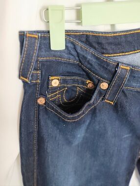 True Religion Jeans Straight Leg Size 30 Dark Wash